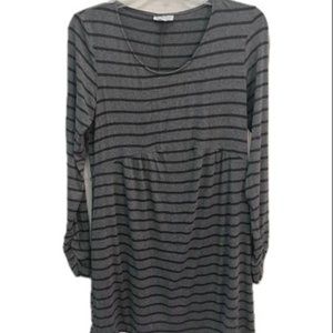 Maternity Dress Grey Medium